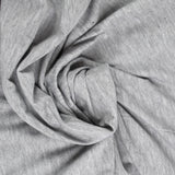 Jersey de polyester gris chiné