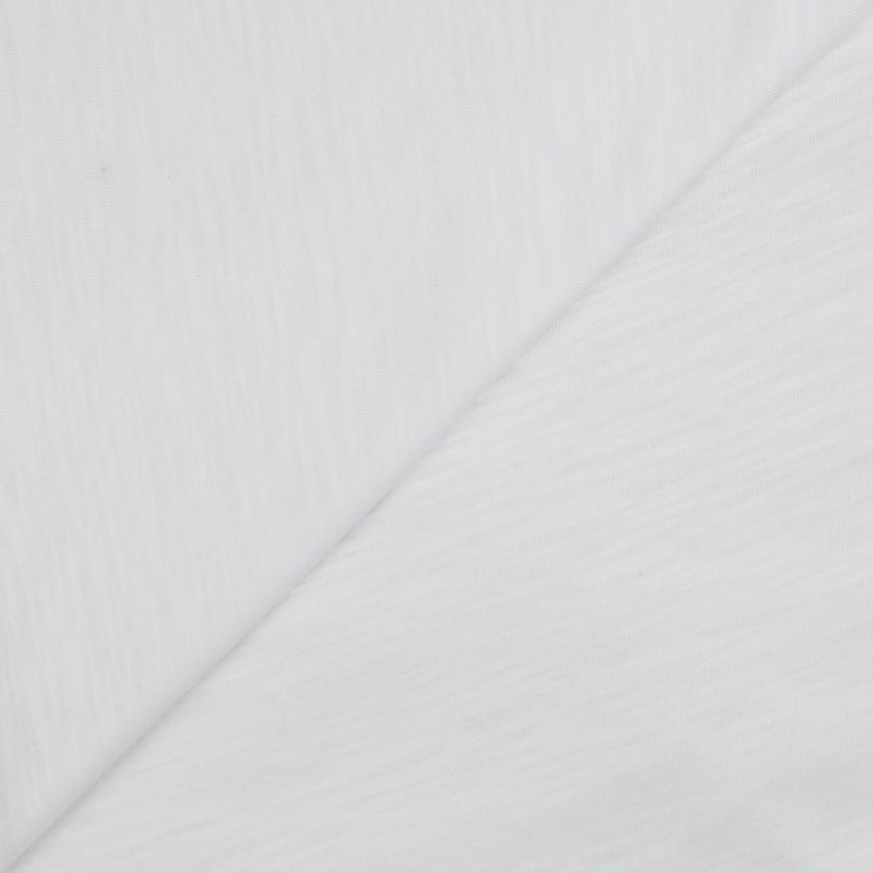 Jersey de polyester blanc chamallow