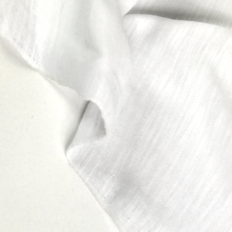 Jersey de polyester blanc chamallow
