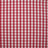 Algodón Vichy 9 mm rojo