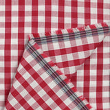 Algodón Vichy 9 mm rojo