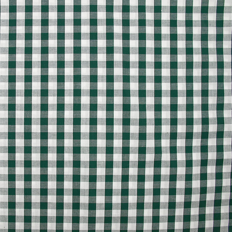 Vichy Cotton 9 mm de color verde oscuro
