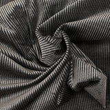 3mm dark gray cotton corduroy