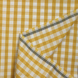 Cotton Vichy 9 mm mostaza