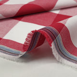 Cotton Vichy 50mm Red
