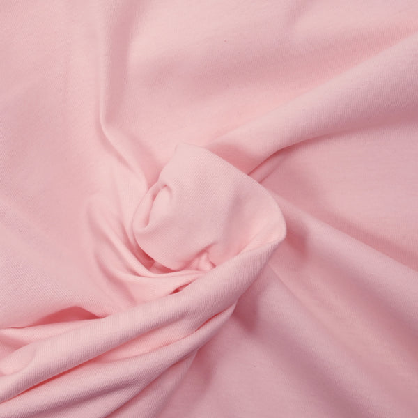 Jersey de coton flammé rose flamant