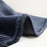 3 mm cotton corduroy, midnight blue