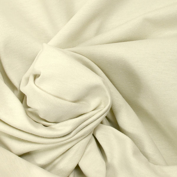Jersey de viscose fin ivoire