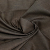Tissu tailleur laine mélangée Oxford camel et marine