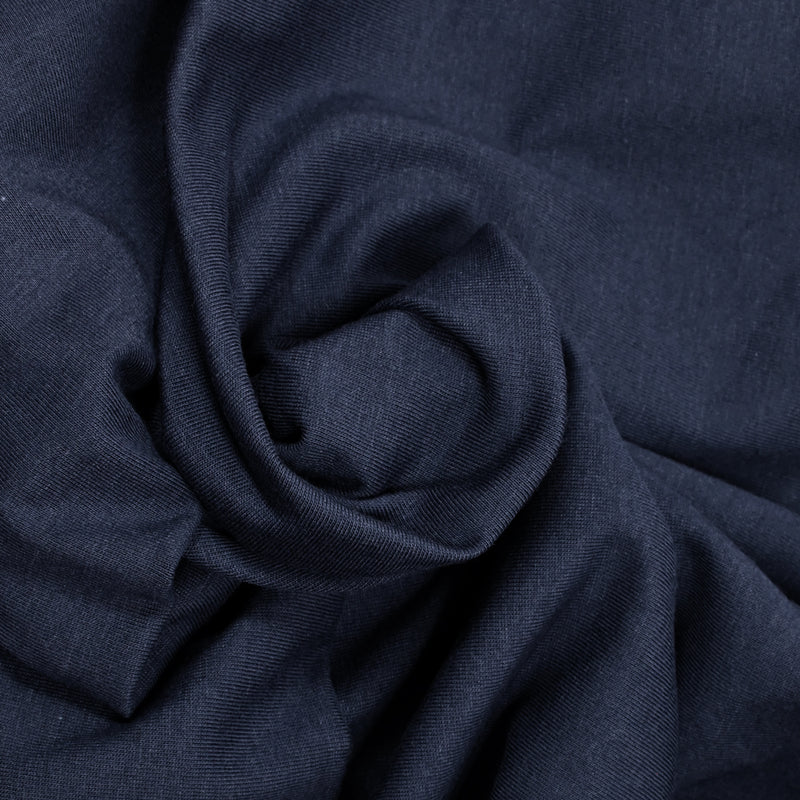 Punto de algodón azul oscuro