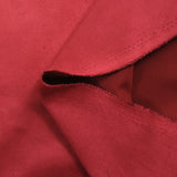 Suédine jersey Isa rouge