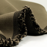 Gabardine de coton kaki