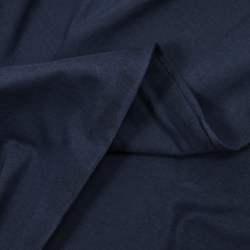 Punto de algodón azul oscuro