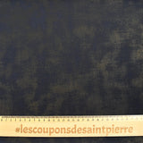 Maille polyester imprimée marbré fond bleu nuit