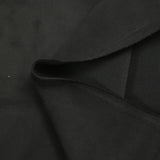 Suédine jersey Isa noir