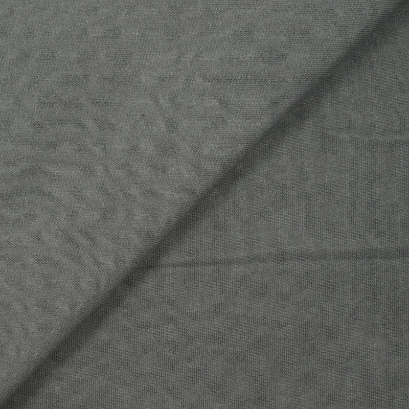 Jersey french terry gris foncé