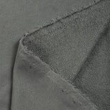 Jersey french terry gris foncé