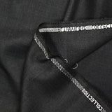 Tissu tailleur laine mélangée sergé gris anthracite
