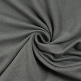 Jersey french terry gris foncé