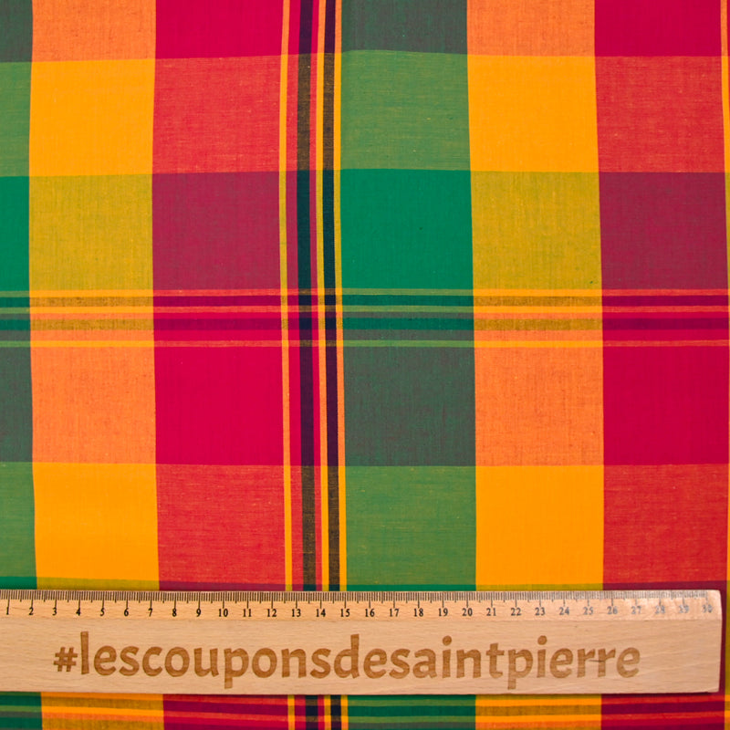 Cotton madras n ° 124
