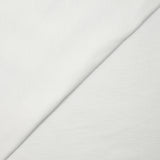 Jersey de coton flammé blanc neige