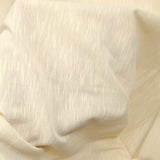 Jersey de coton flammé crème vanillée