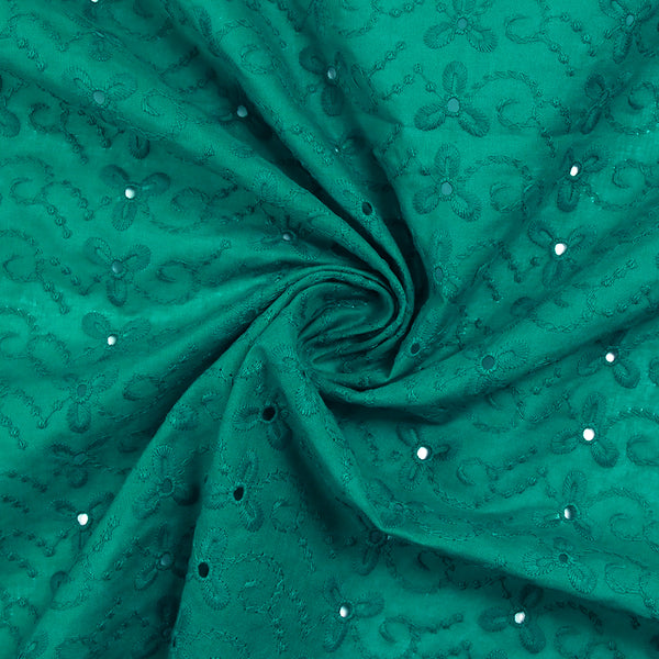 Broderie anglaise Izanagi vert