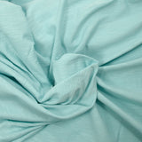 Jersey de coton flammé cyan