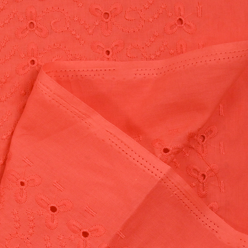 Broderie anglaise Izanagi saumon