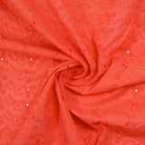 Broderie anglaise Izanagi saumon