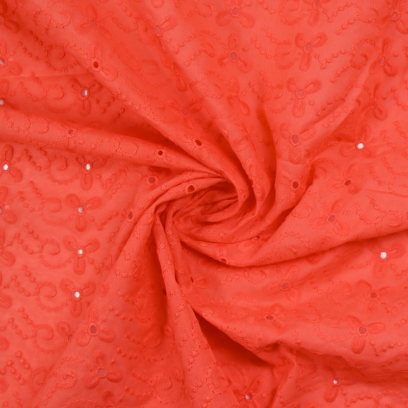 Broderie anglaise Izanagi saumon