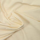 Jersey de coton flammé écru