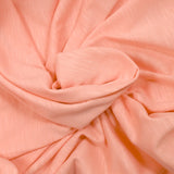Jersey de coton flammé rose saumon