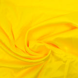 Satin polyester fin jaune