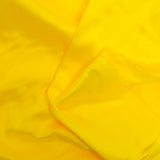 Satin polyester fin jaune