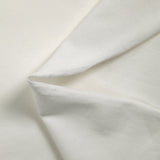 Maille polo coton fine blanc