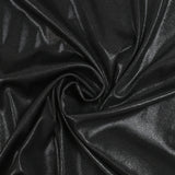 Jersey de polyester lamé noir