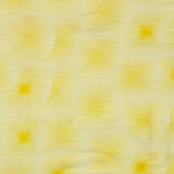 Voile coton et soie jaune pointillé