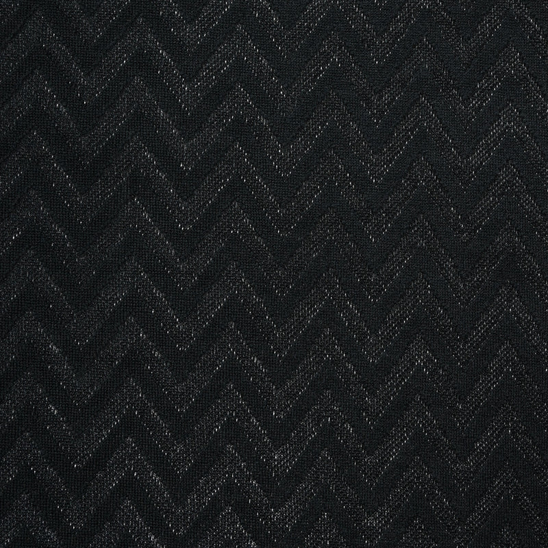 Fine polyester mesh black chevrons
