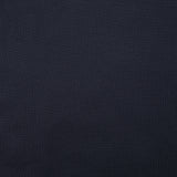 Jersey de coton piqué envers french terry bleu nuit