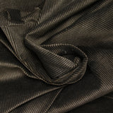 Velours côtelé 100% coton 2 mm brun olive