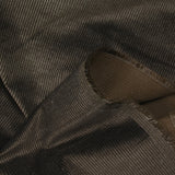 Velours côtelé 100% coton 2 mm brun olive
