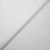 Broderie anglaise Fyona blanc cassé