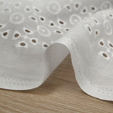 Broderie anglaise Fyona blanc cassé