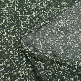 Jersey de coton fin imprimé terrazzo vert