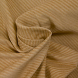 Velours côtelé 100% coton sergé 3 mm camel clair