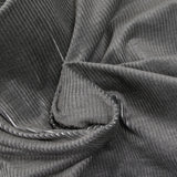 Velours côtelé 100% coton 3 mm gris ardoise