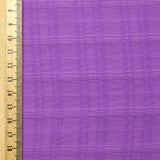 Polyviscose peau de pêche à carreaux Josie violet