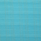 Polyviscose peau de pêche à carreaux Josie aqua