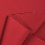Popeline de coton rouge